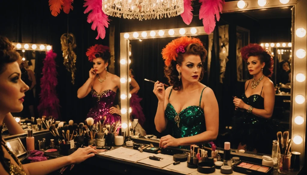 burlesque danseuse
