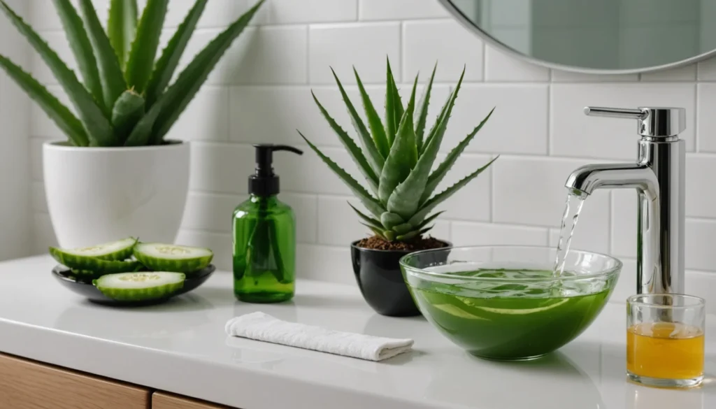 soin cheveux aloe vera maison