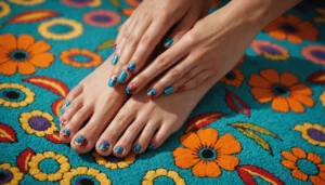 faux ongles des pieds